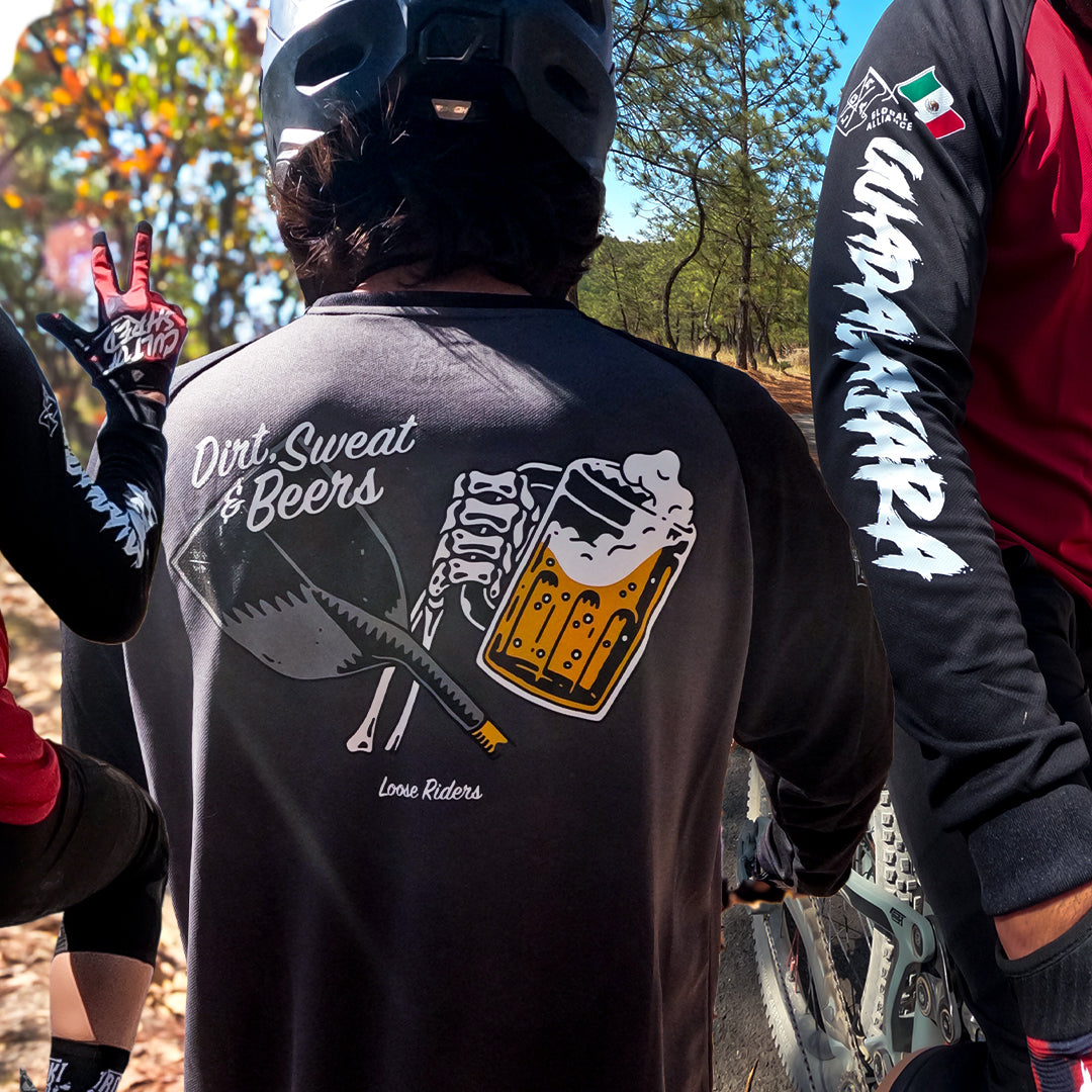 Jersey Loose Riders Edición Especial Chapter Guadalajara Loose Riders Beer Grey