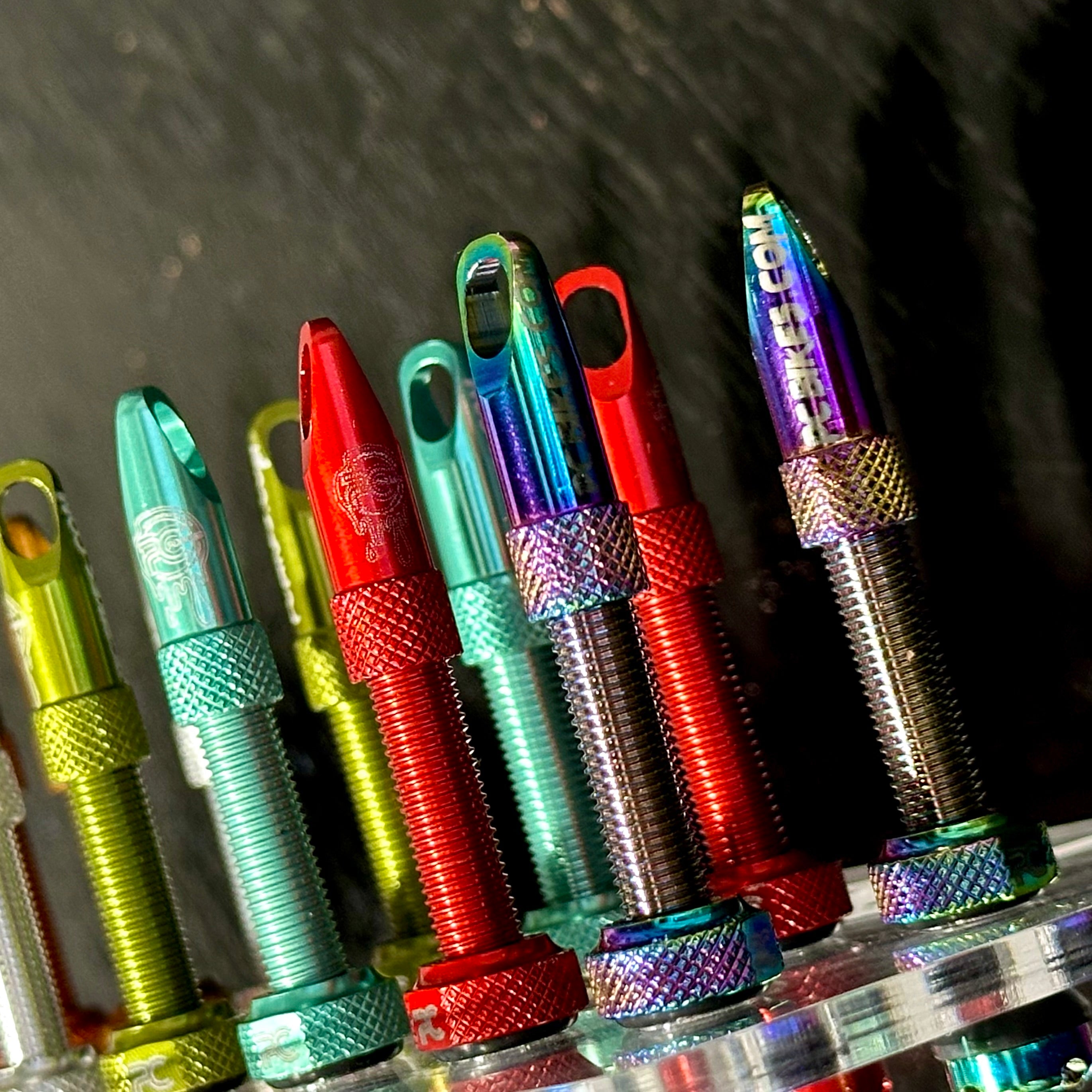 Válvula Tubeless MTB PC BIKES Multicolor