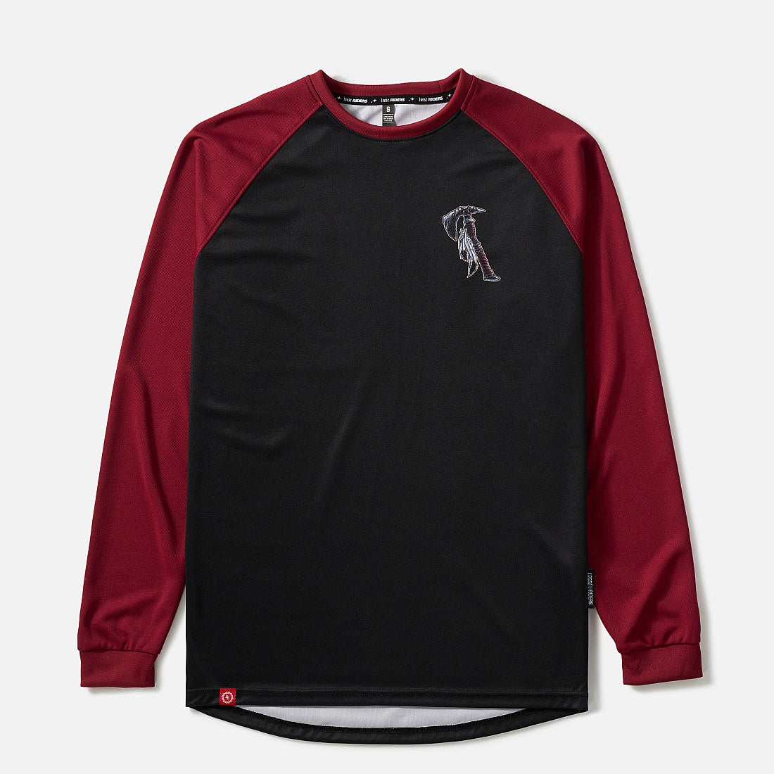 Jersey Loose Riders Manga Larga Mark Partain Black