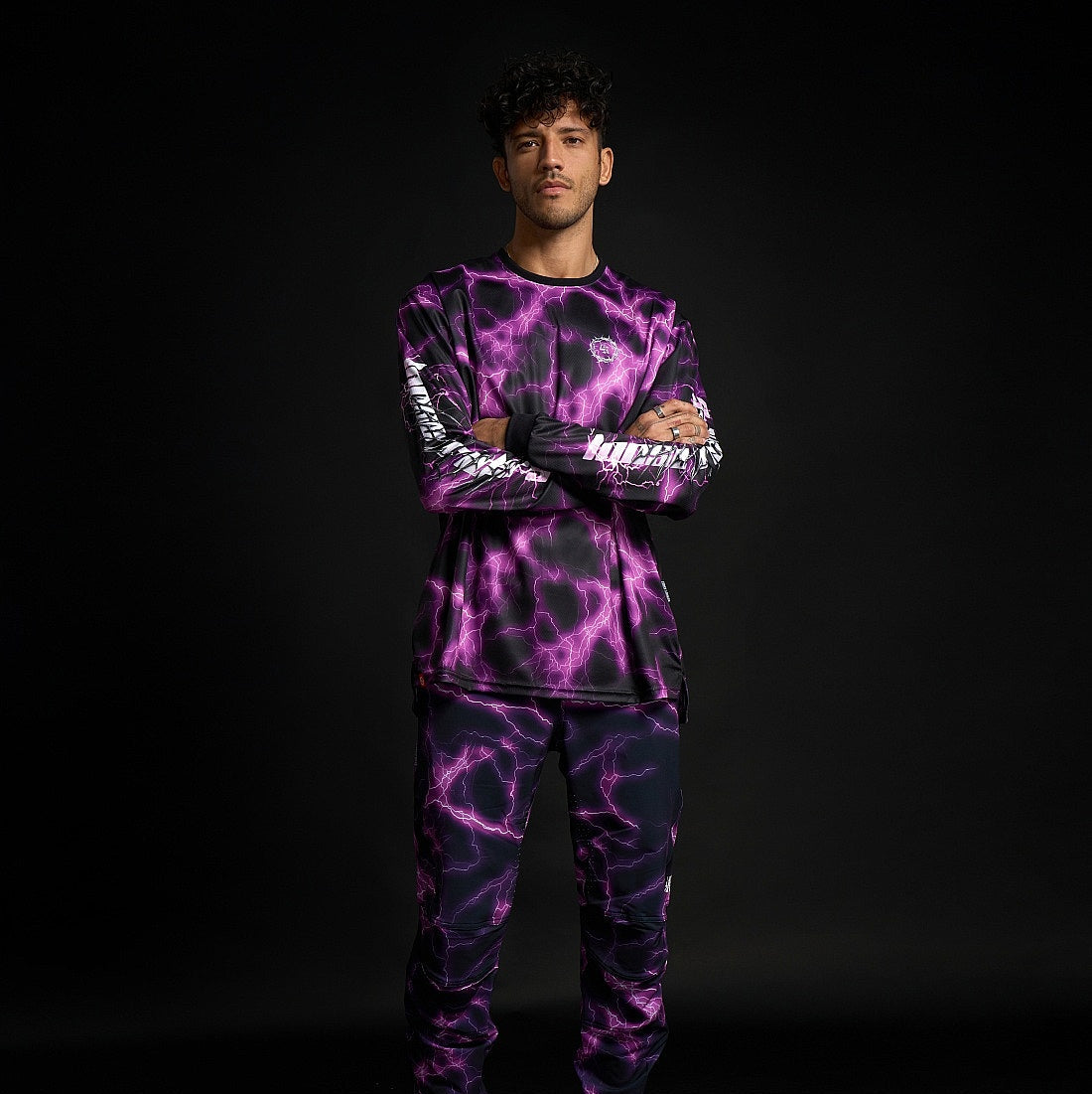 Jersey Loose Riders Manga Larga Lightning