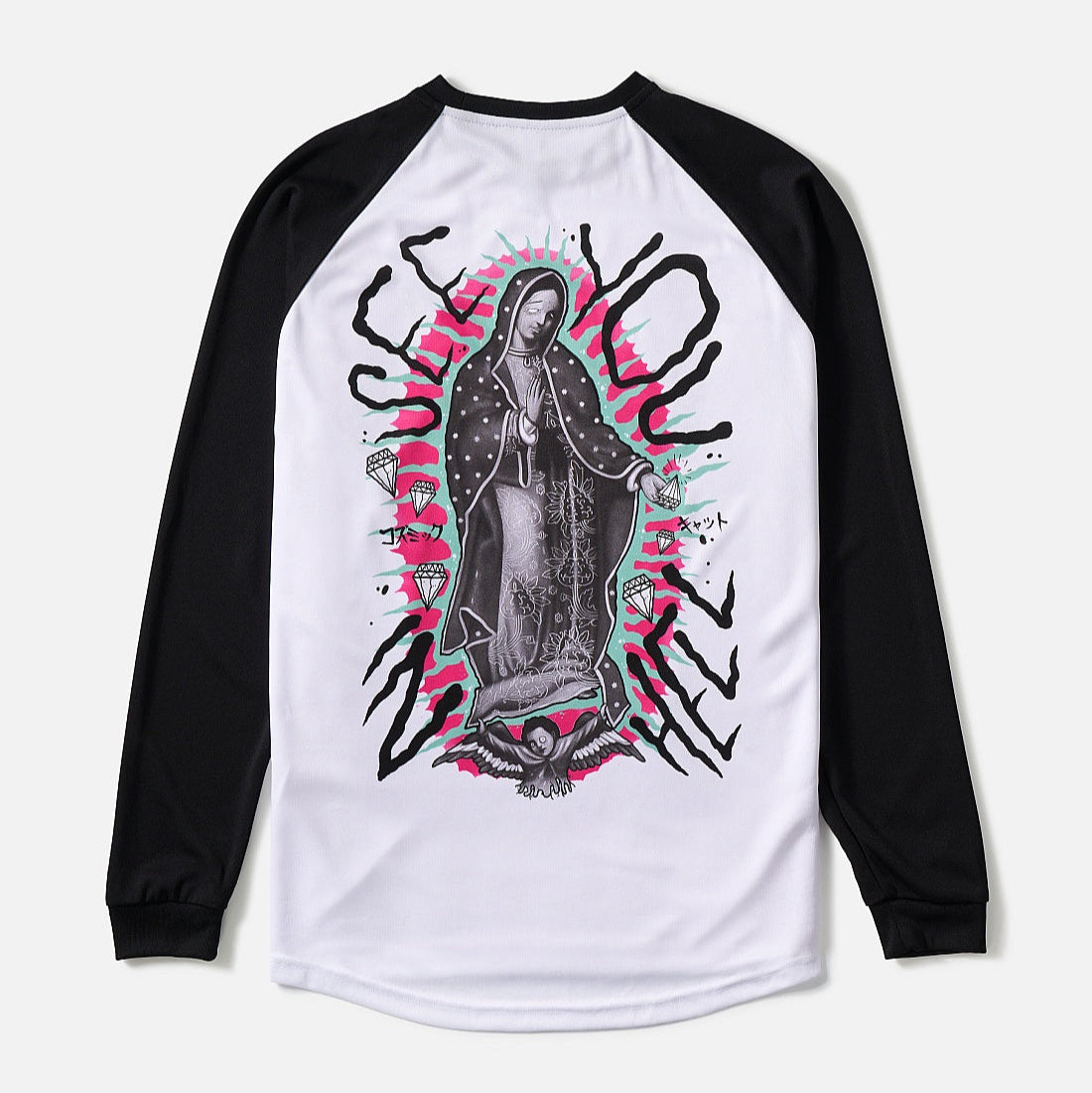 Jersey Manga Larga Loose Riders See You in Hell