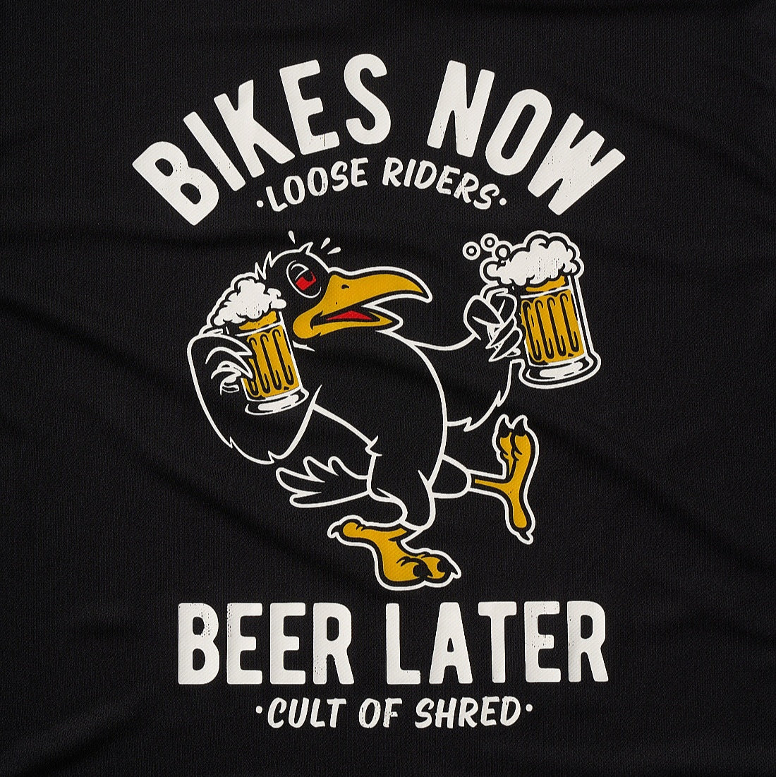 Jersey Manga Corta Loose Riders Drinky Crow