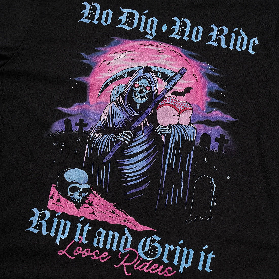 Jersey T-Shirt Loose Riders Dig To Ride