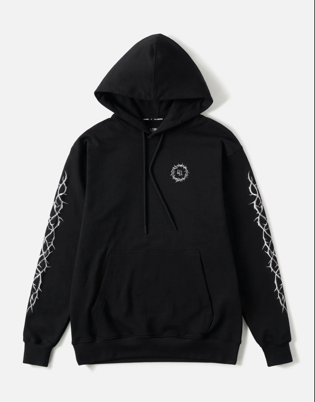 Hoodie Loose Riders Thorns Black