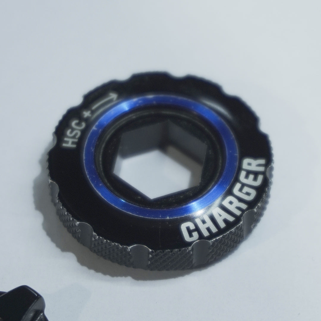 RockShox Kit de perilla de corona Charger2 RC2 de 1.378 in para Lyrik RC2 y BoXXer RC2