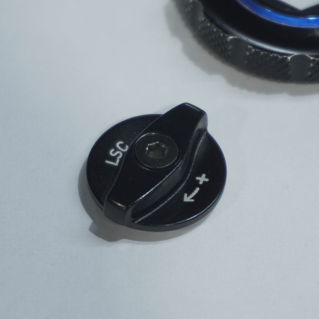 RockShox Kit de perilla de corona Charger2 RC2 de 1.378 in para Lyrik RC2 y BoXXer RC2