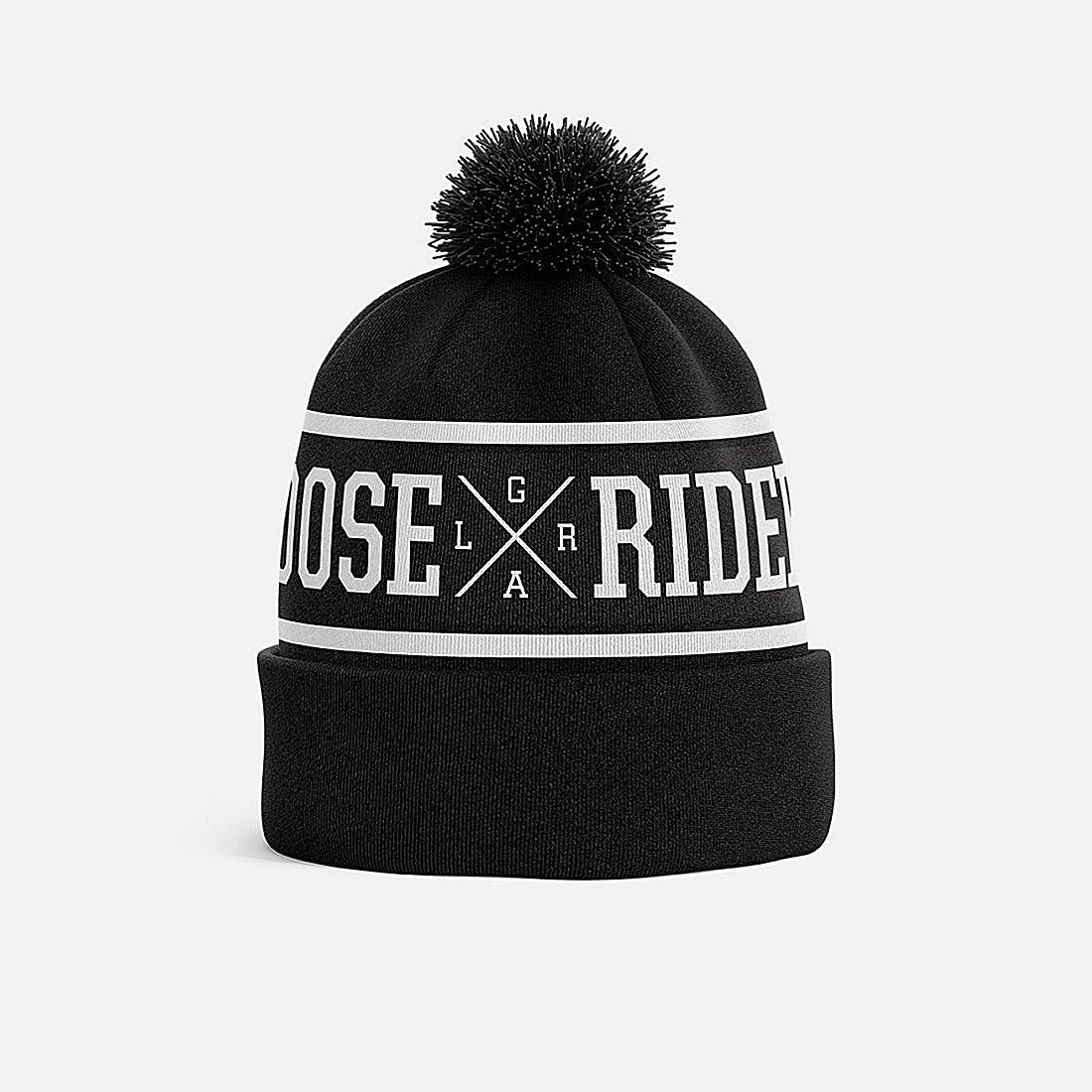 Beanie Loose Riders Pom Beanie black