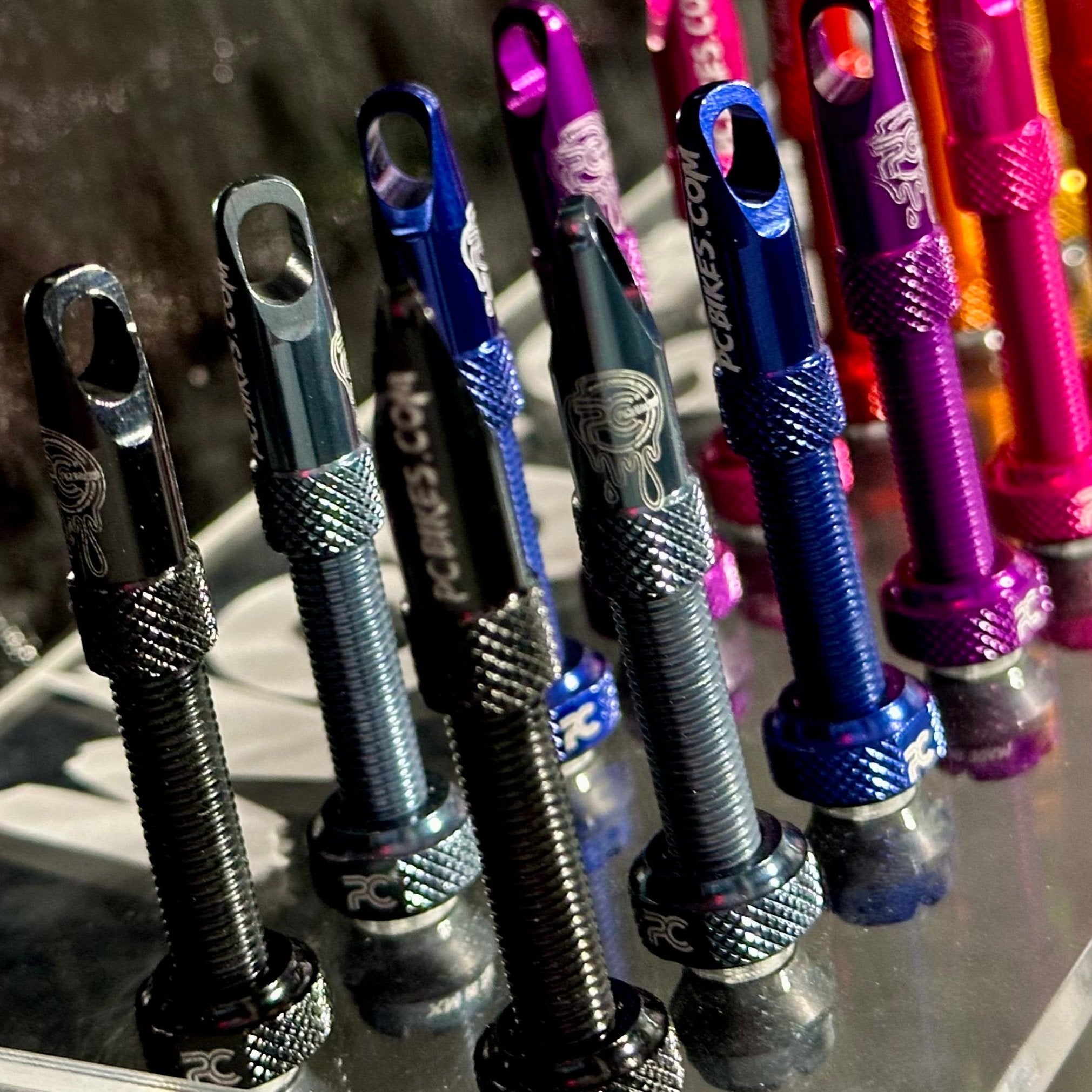 Válvula Tubeless MTB PC BIKES Multicolor