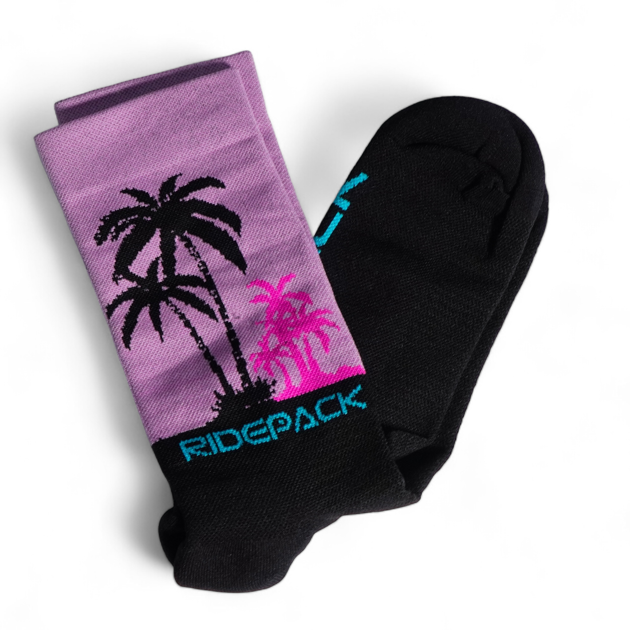Calcetas Ridepack Palmera Rosa (2x1)