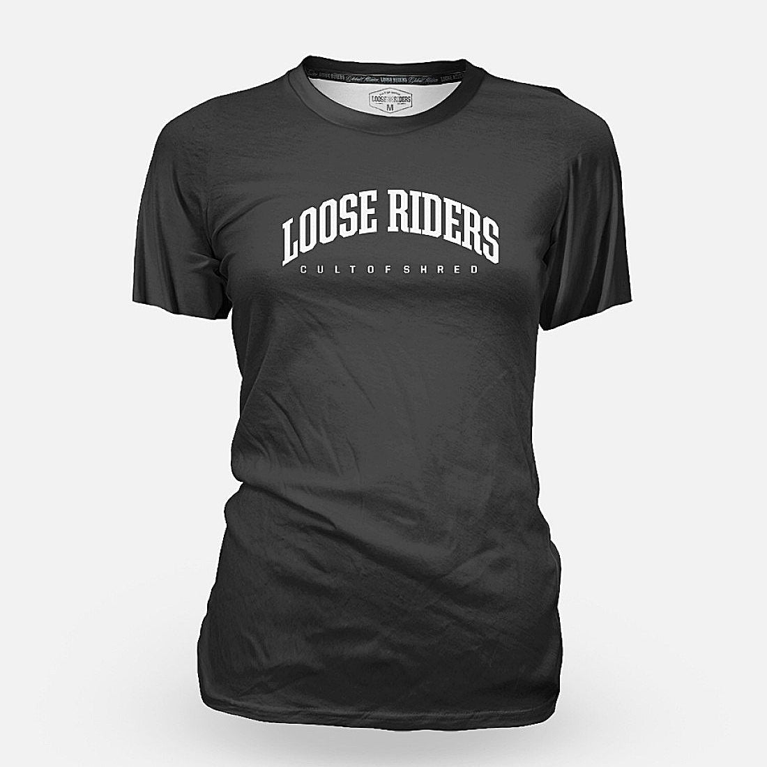 Jersey Dama Loose Riders Classic Black
