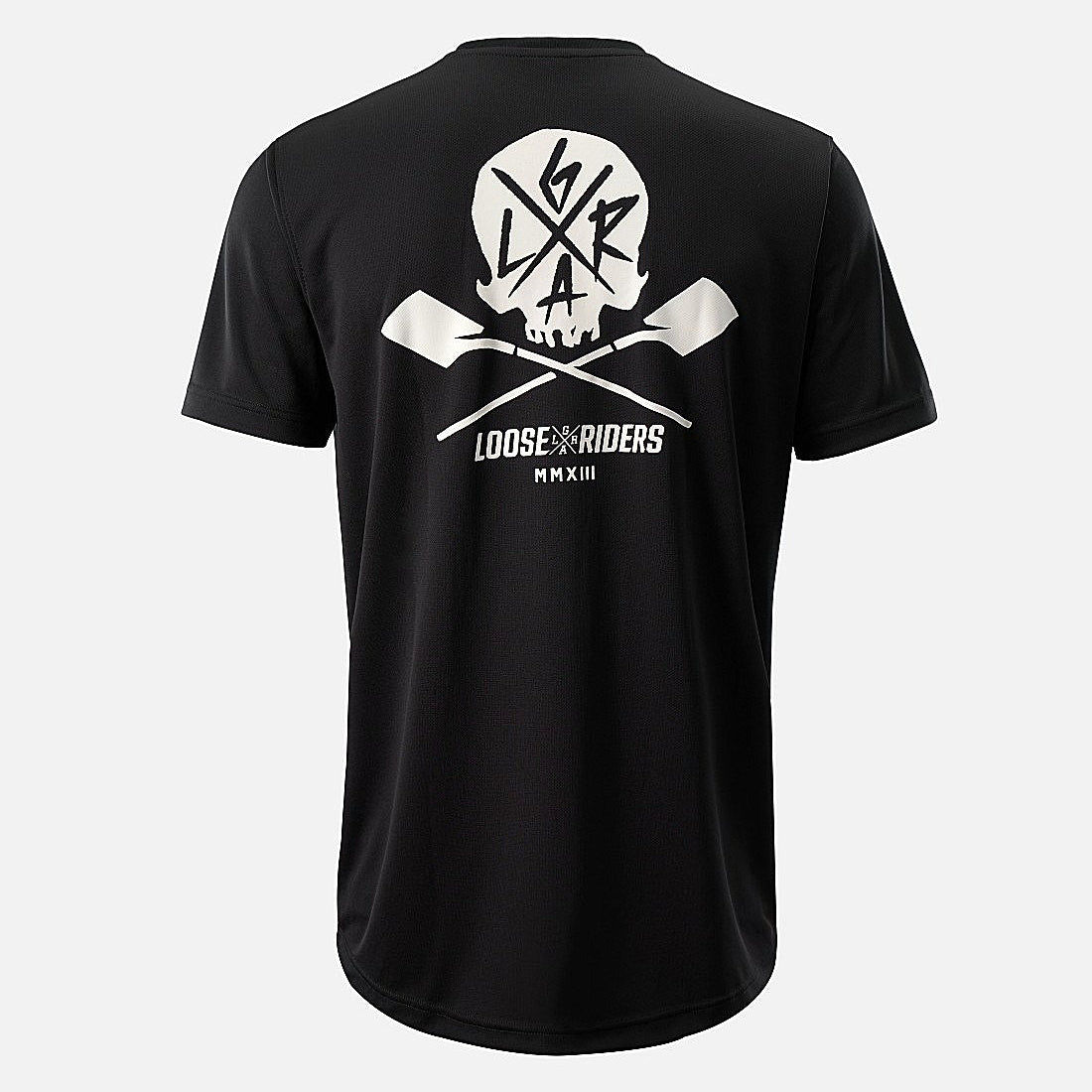 Jersey Loose Riders Manga Corta Skulls Black