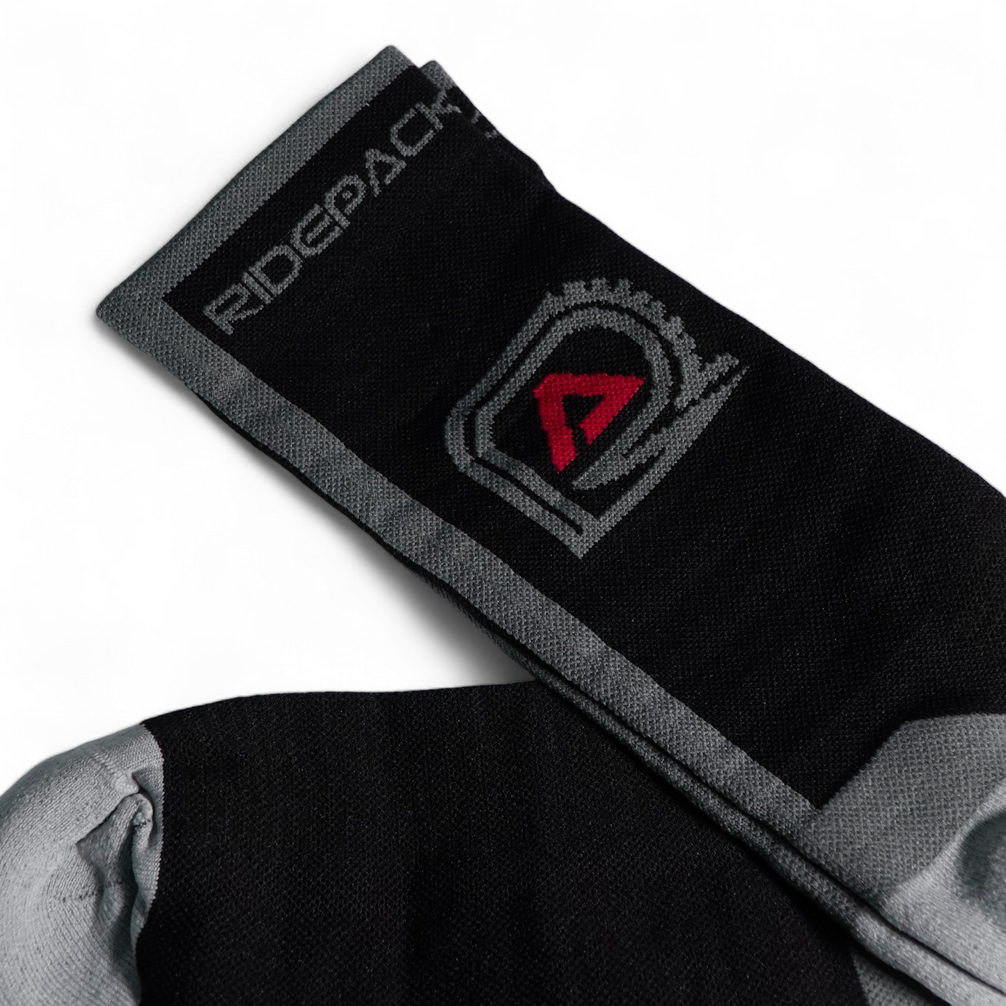 Calcetas Ridepack Logo Gris (2x1)