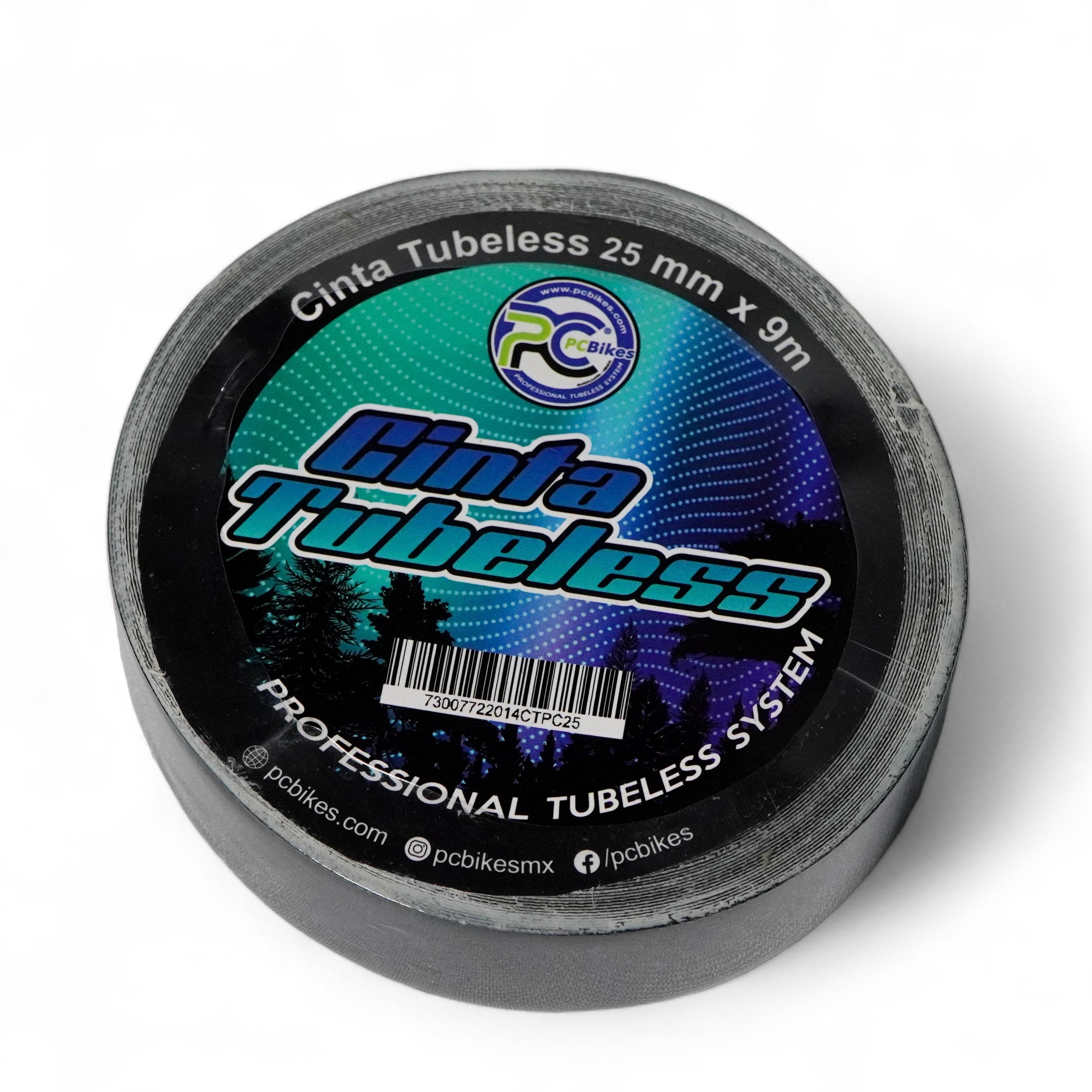 Cinta para rines tubeless