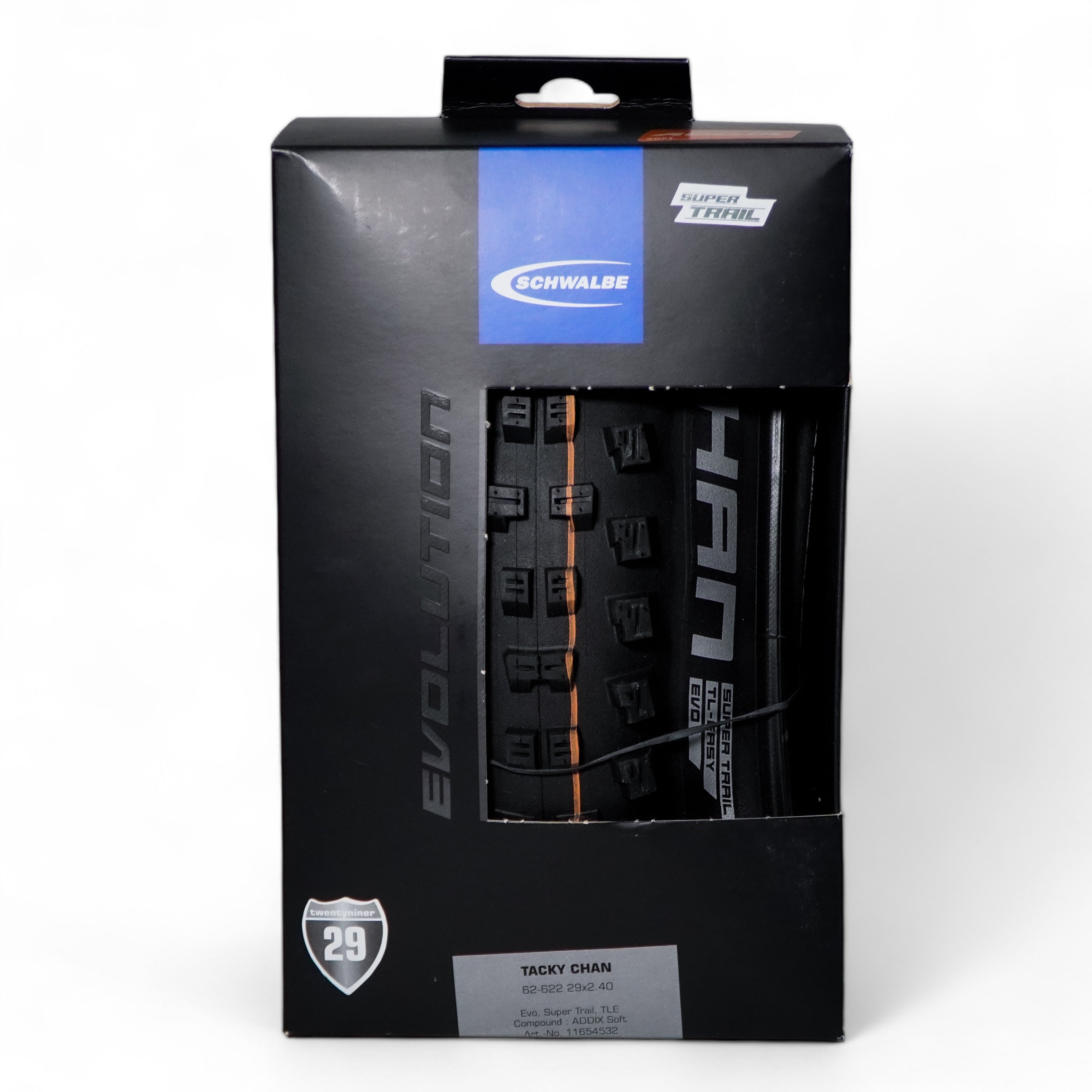 Llanta schwalbe Tacky Chan Super Trail 29x2.4 naranja