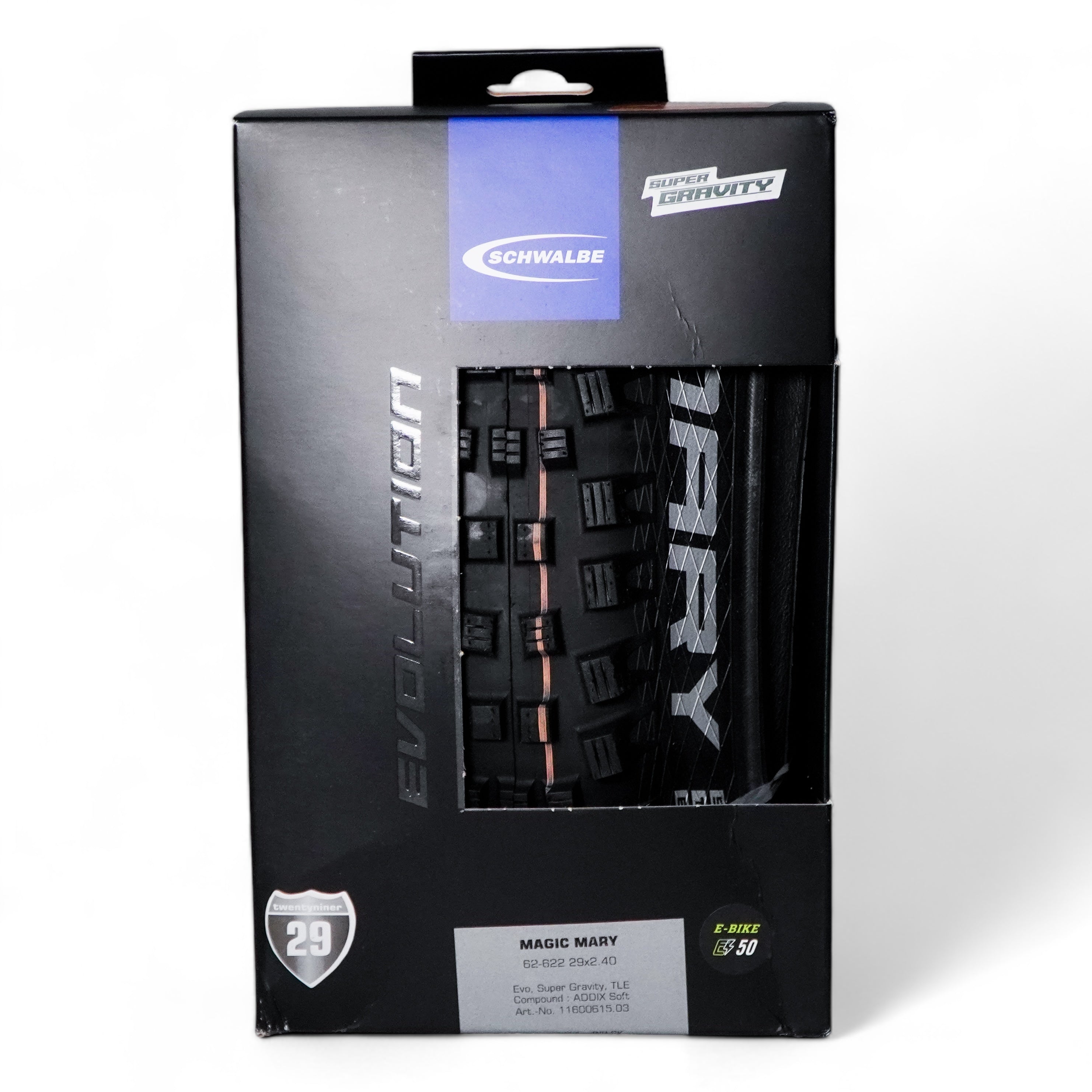 Llanta Schwalbe Magic Mary super gravity 29x2.4 Soft naranja