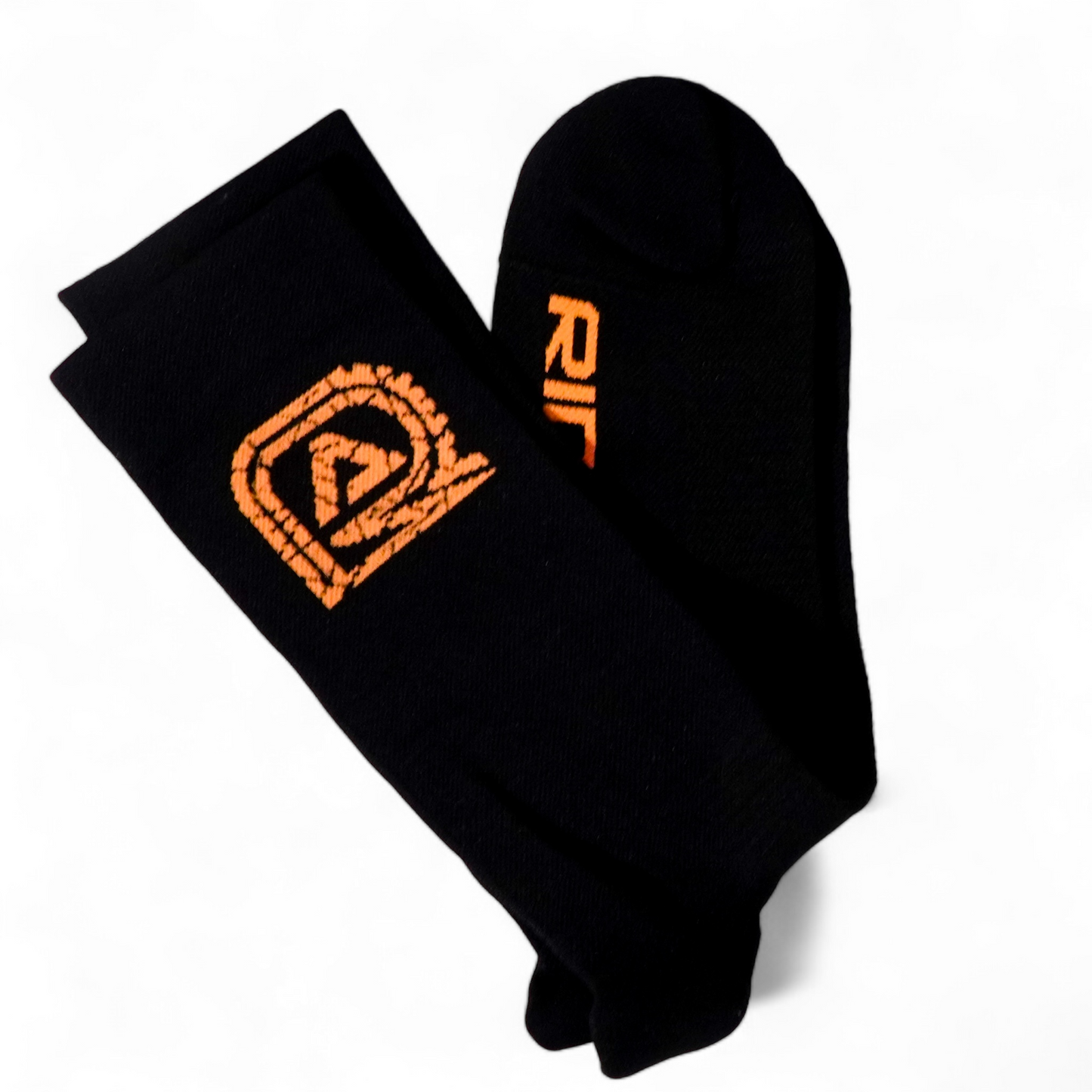 Calcetas Ridepack Logo Naranja (2x1)