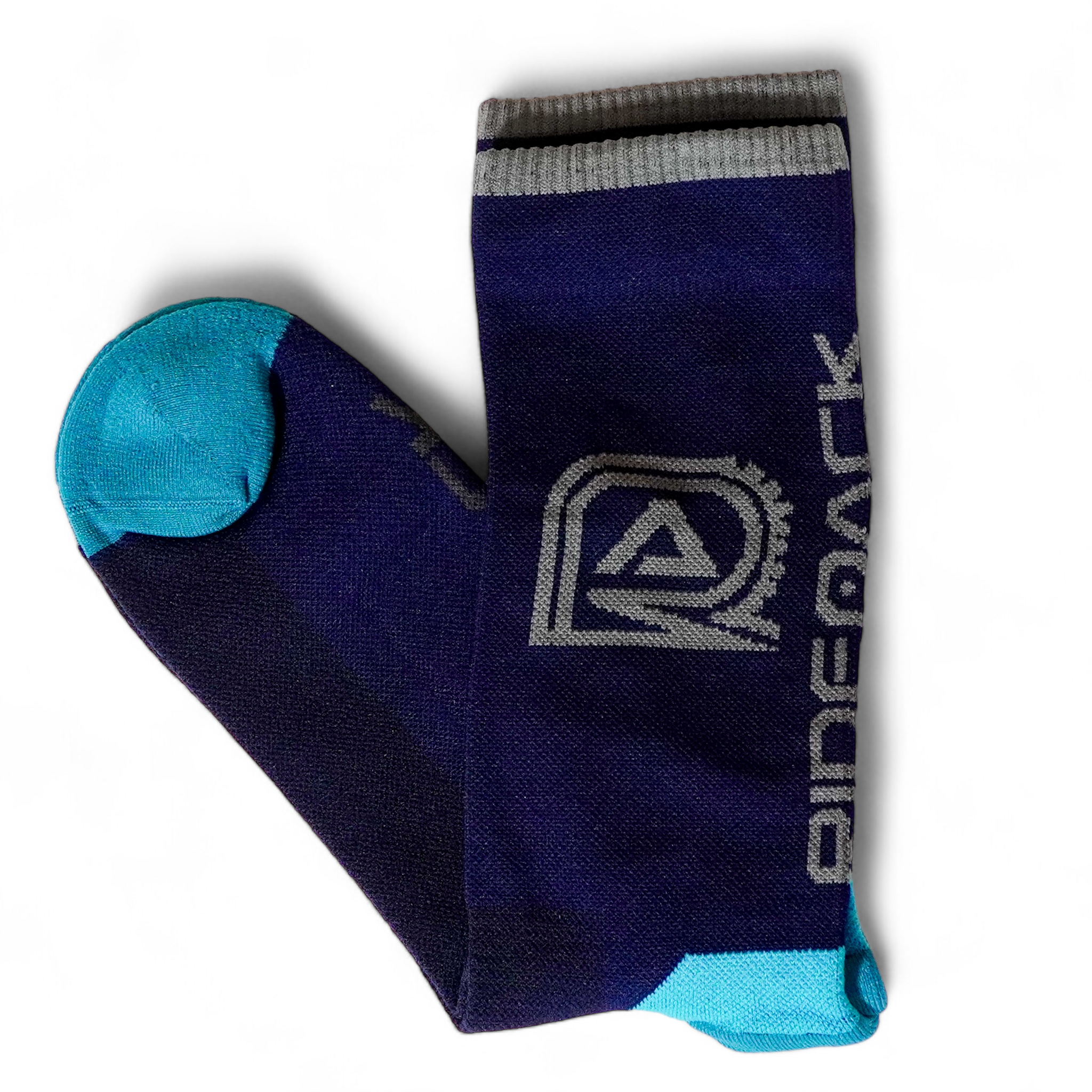 Calcetas Ridepack Logo Clásico Azul (2x1)