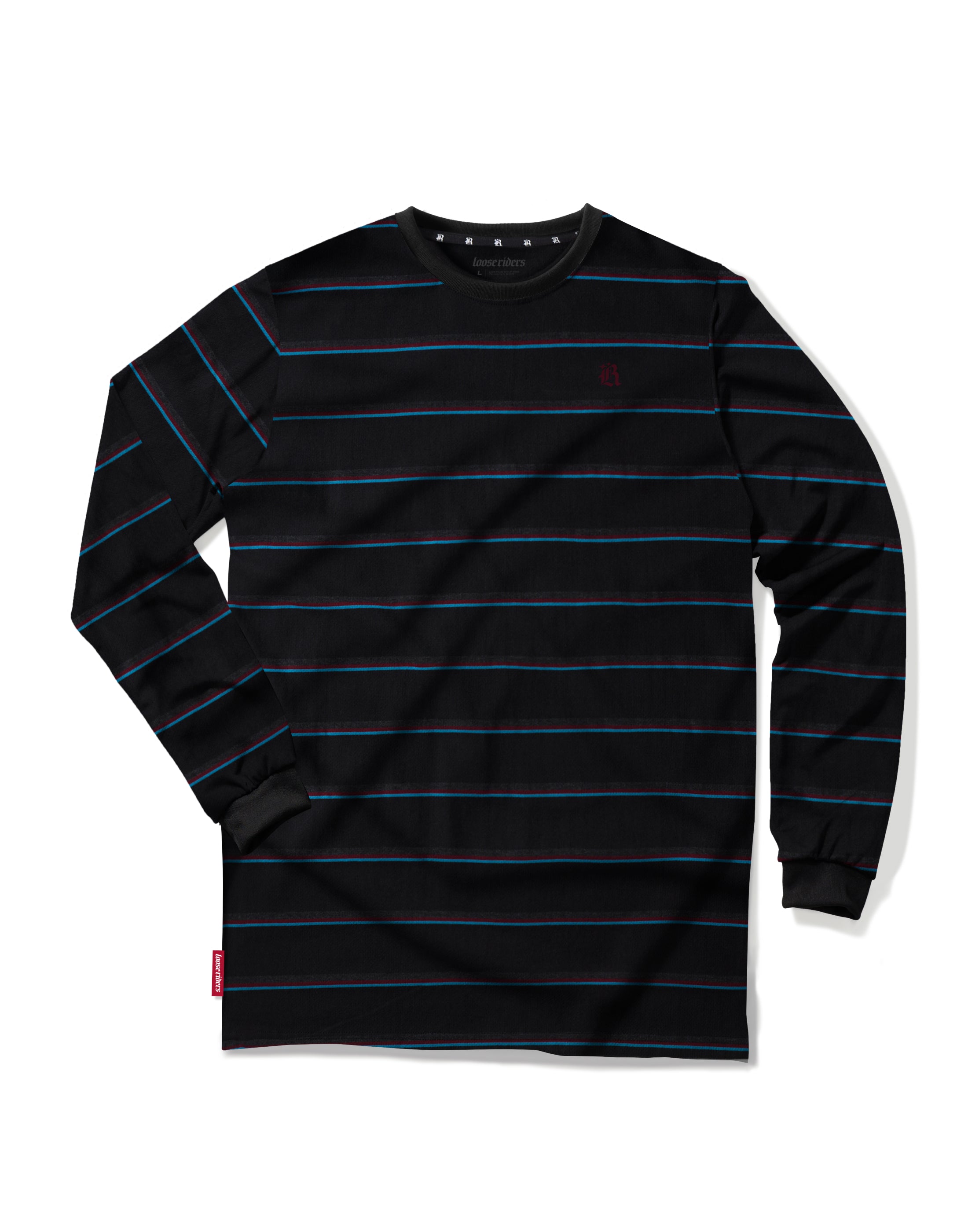 Jersey Tech Tee Loose Riders Austin Dark Blue
