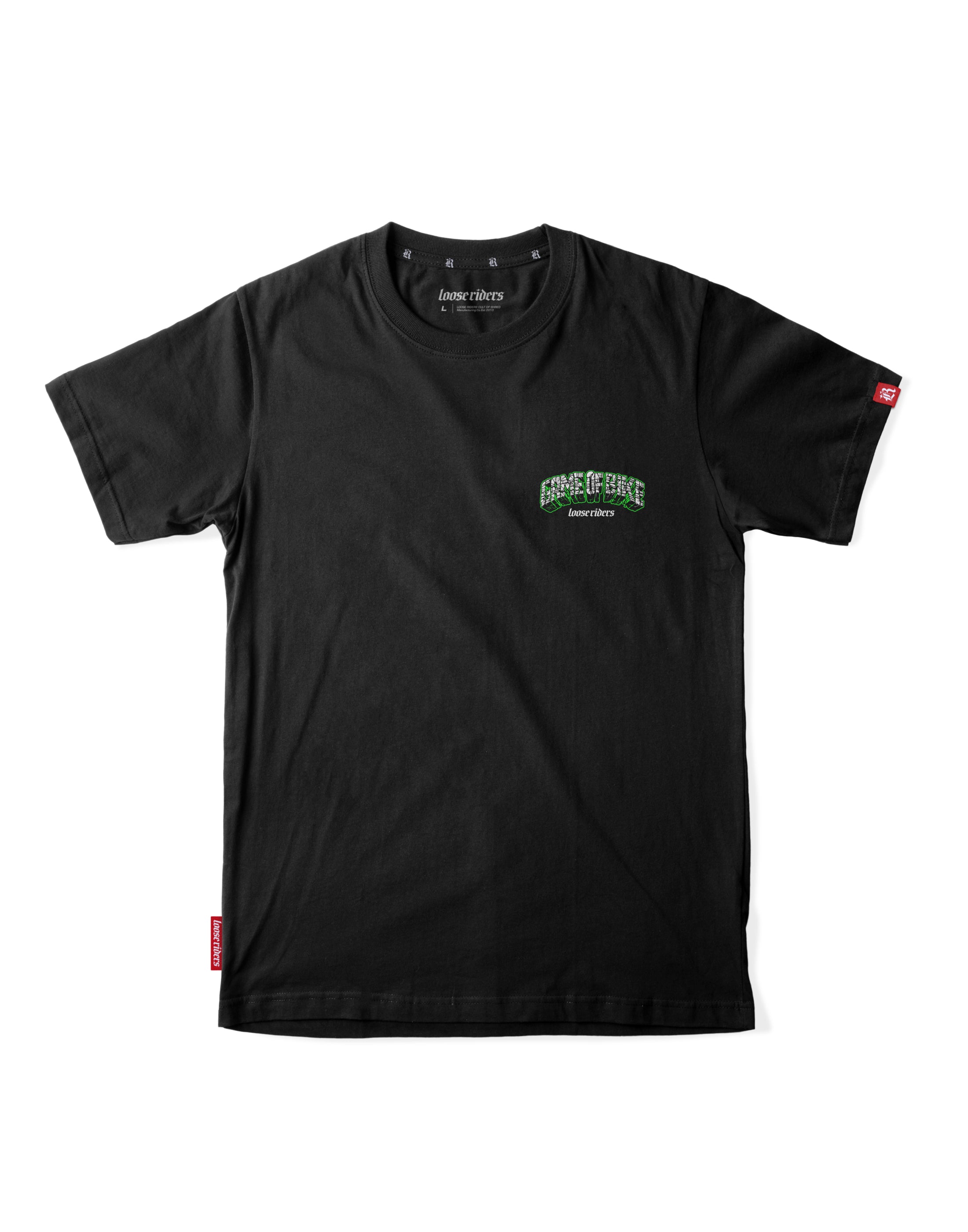 Jersey Tech Tee Loose Riders Game Of Bike Black