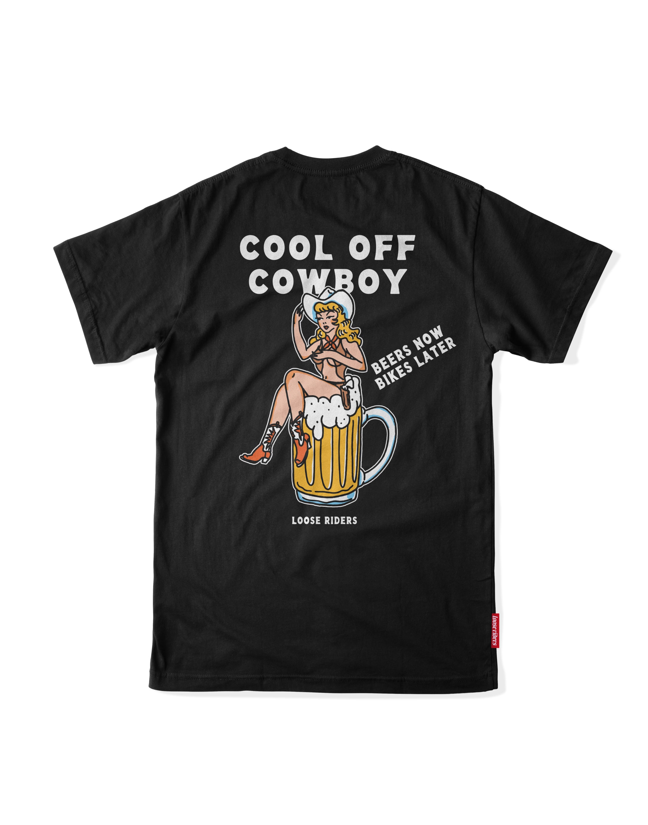 Jersey Tech Tee Loose Riders Cool Off Cowboy