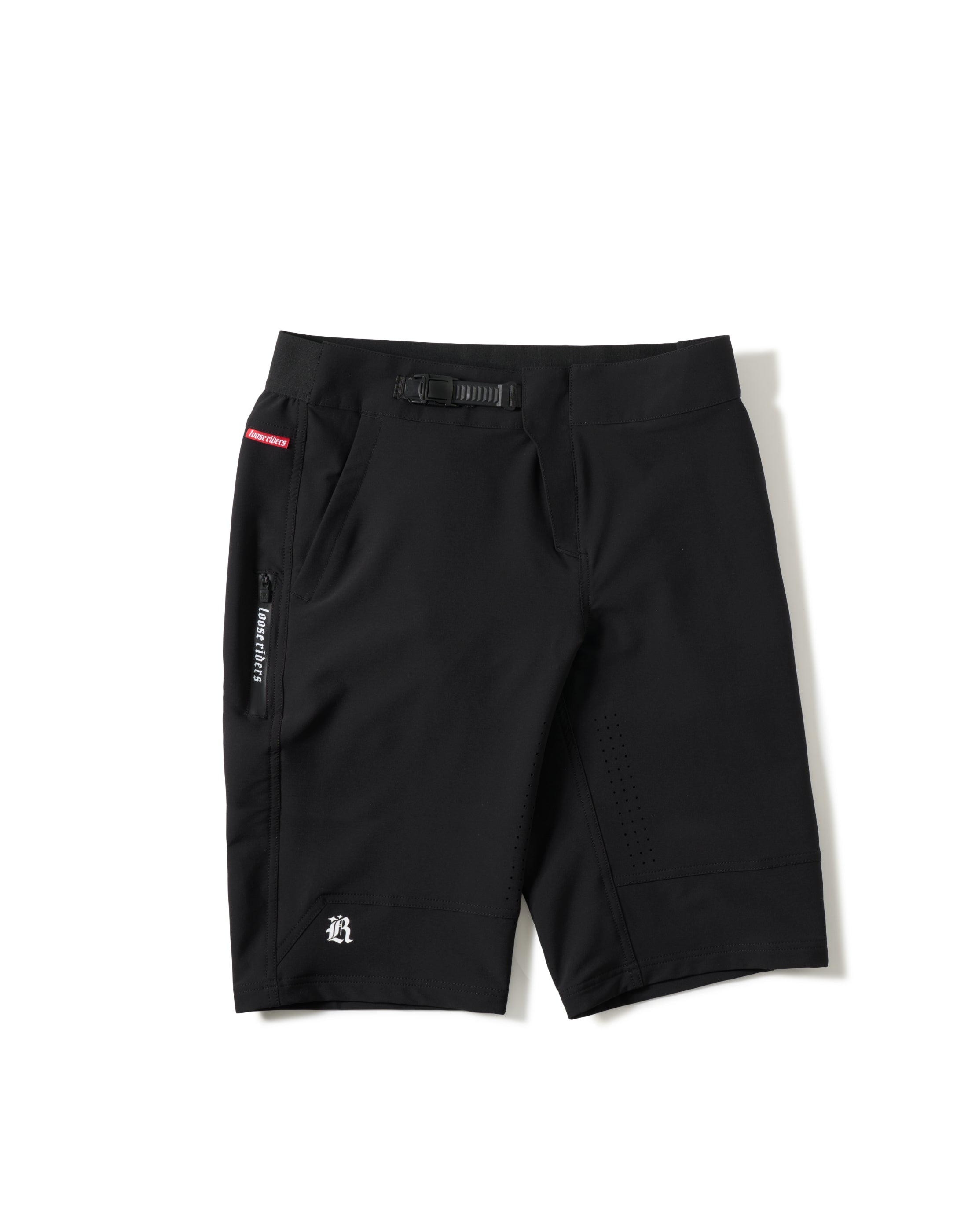 Short Loose Riders Casual Black