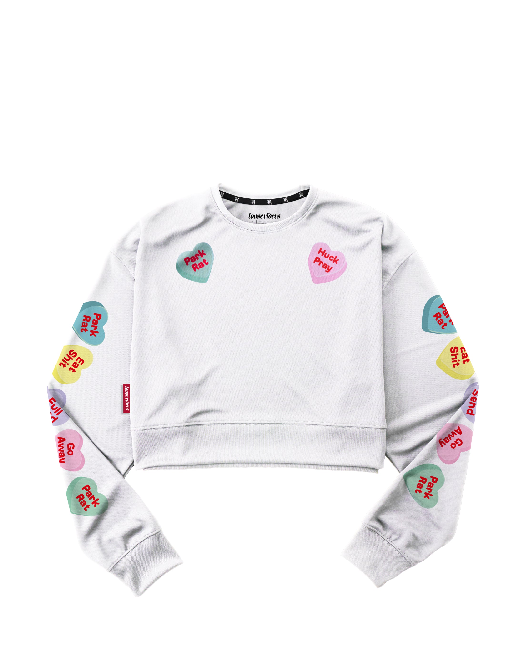 Jersey Top Loose Riders Candy Hearts (Dama)
