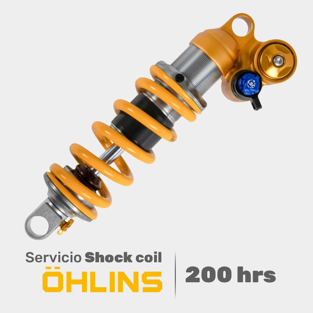Servicio de Shock Ohlins TTX22 Coil (200 hrs)