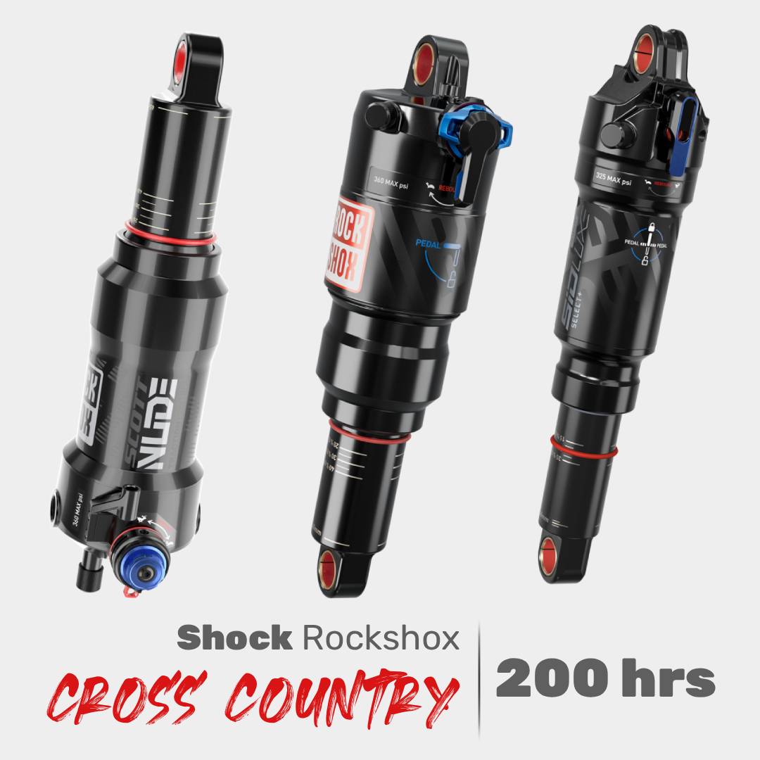Servicio Shock Rockshox XC 200 horas