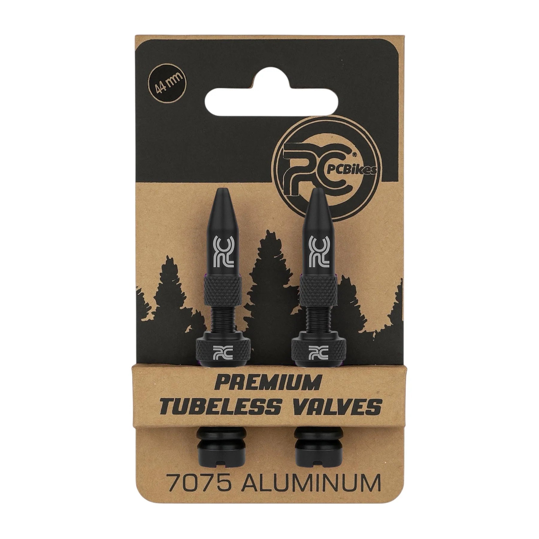 Tapa para Válvula de Aluminio Tubeless PC BIKES