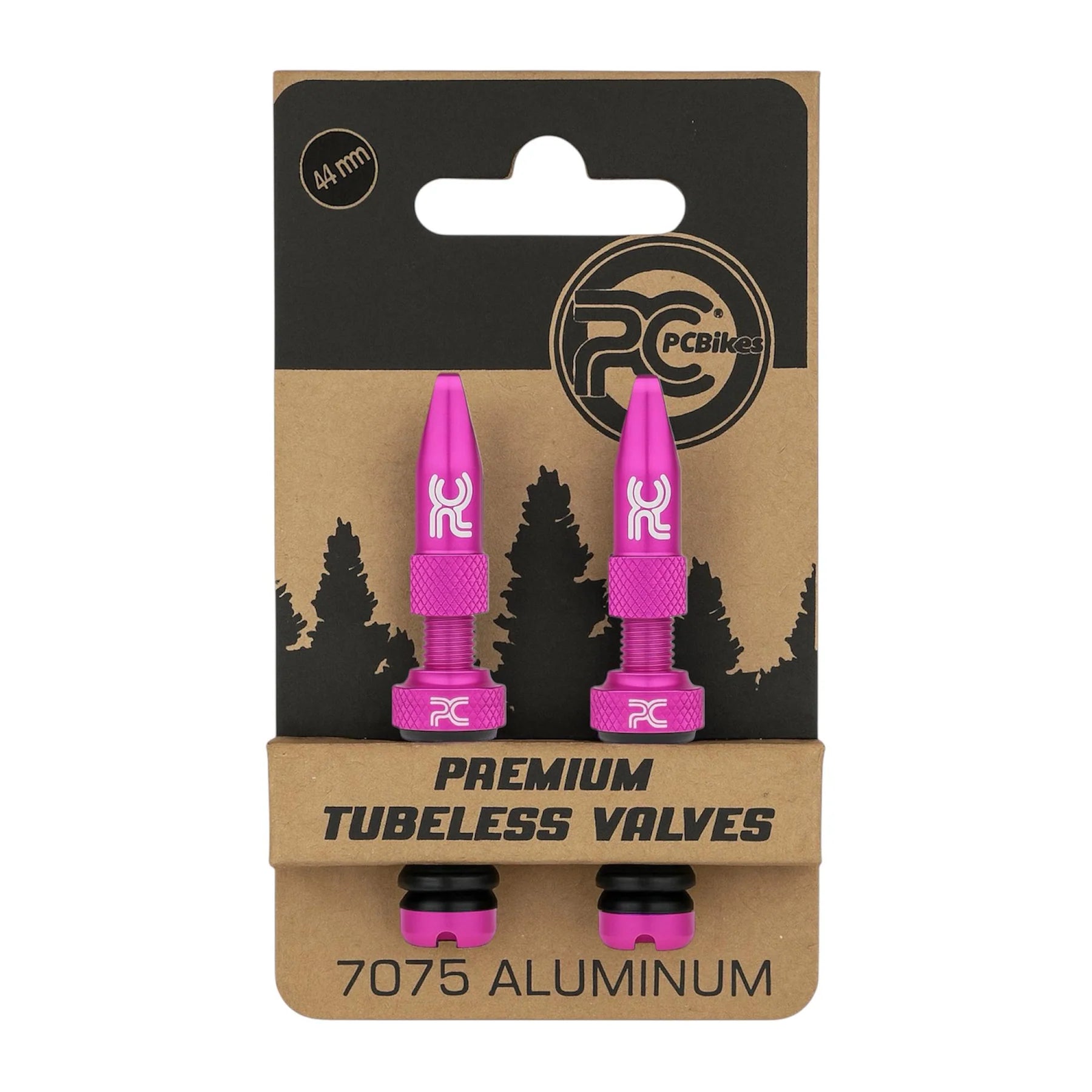 Tapa para Válvula de Aluminio Tubeless PC BIKES