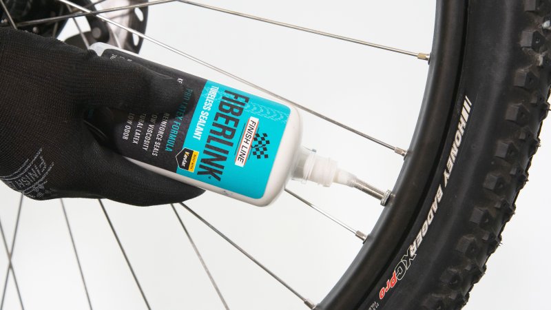 Sellador Tubeless Finish Line FiberLink Pro Latex 8oz/240ml