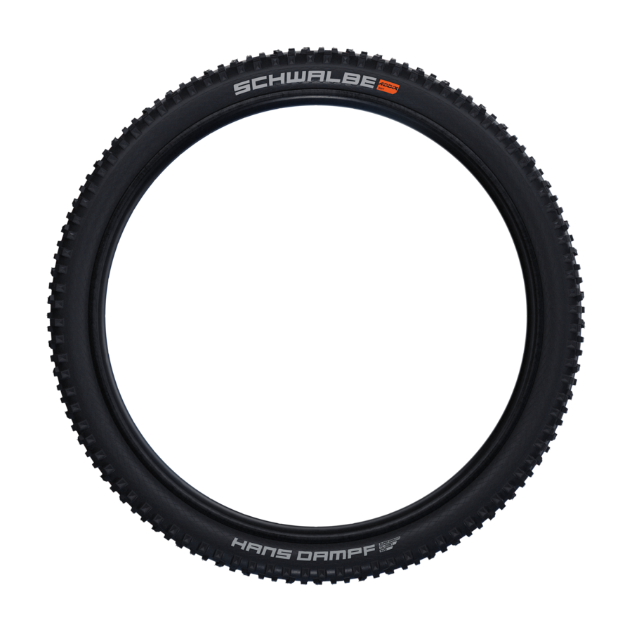 Llanta Schwalbe HANS DAMPF Evolution Super Gravity AddiX Tubeless Easy Negro Doblable