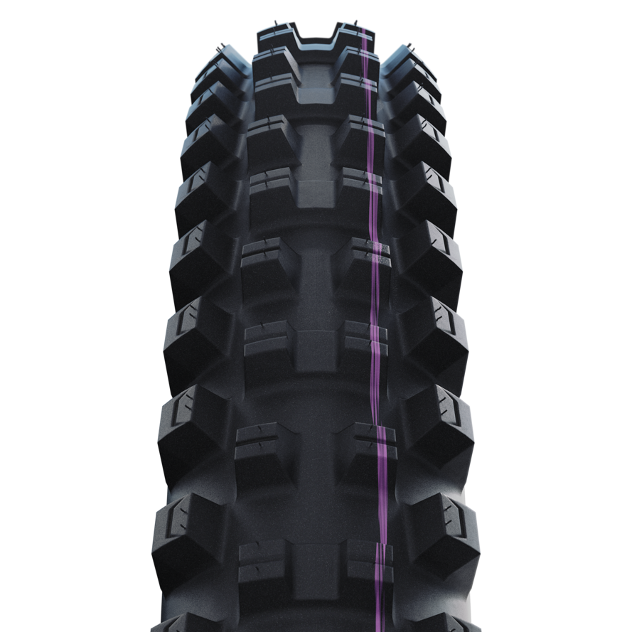 Llanta Radial Schwalbe Shredda Gravity Pro Front ultra shoft 29x2.50 morado