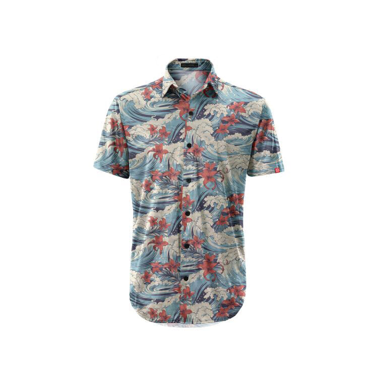 Jersey Party Shirt Loose Riders Aloha Waves