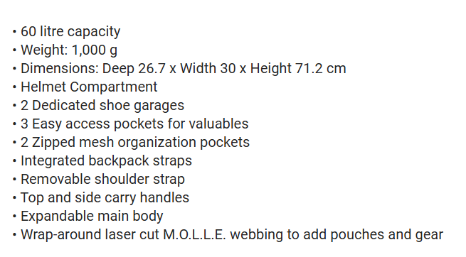 Mochila Loose Riders Sessions Missions Camo
