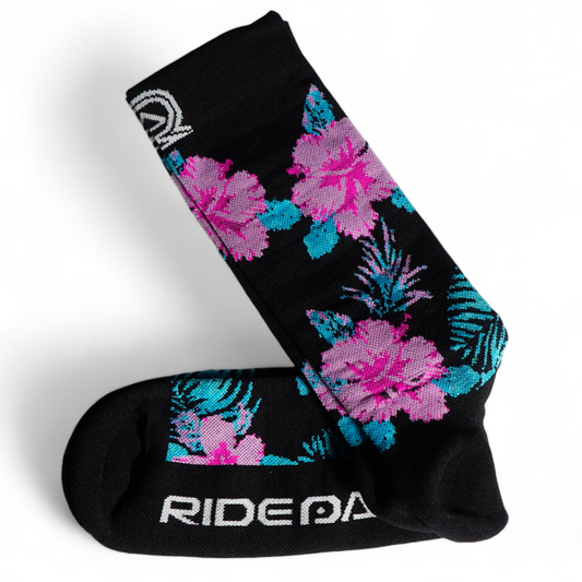 Calcetas Ridepack Flores Hawaiana (2x1)