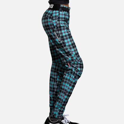 Pantalón Loose Riders C/S Evo II Tartan Teal