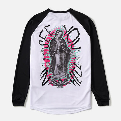 Jersey Manga Larga Loose Riders See You in Hell