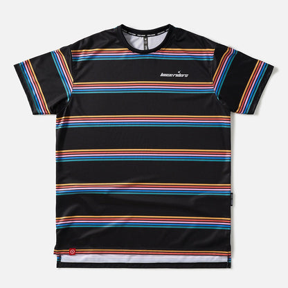 Jersey Manga Corta Loose Riders Stripes Color