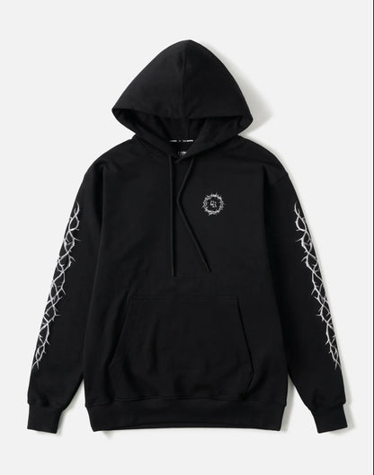 Hoodie Loose Riders Thorns Black