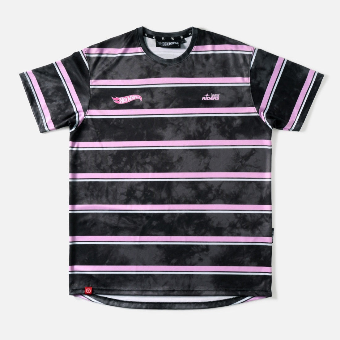 Jersey Loose Riders Hot Wheels SS-Stripe Tie-dye Dark
