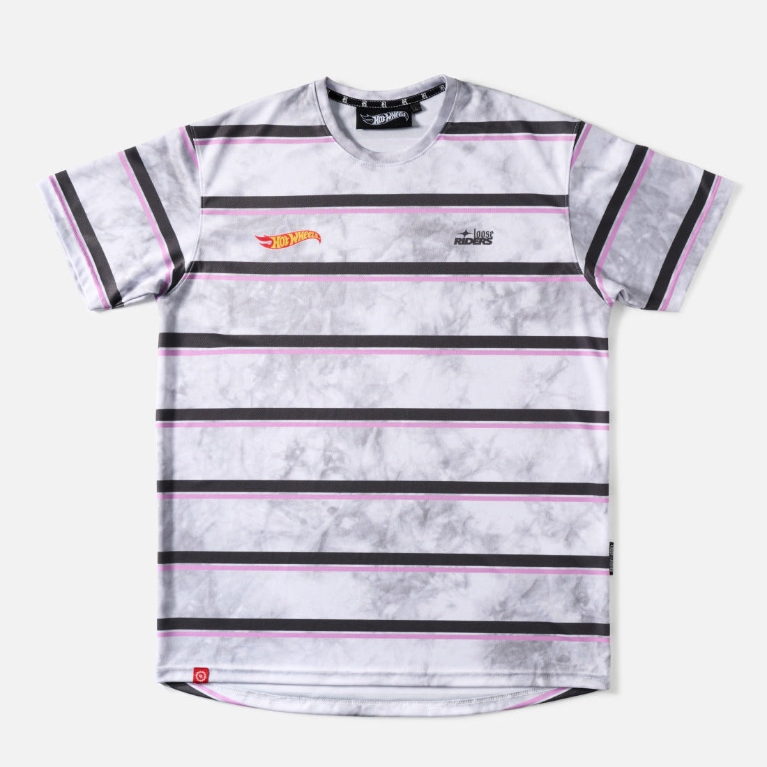 Jersey Loose Riders Hot Wheels SS-Stripe Tie-Dye Light