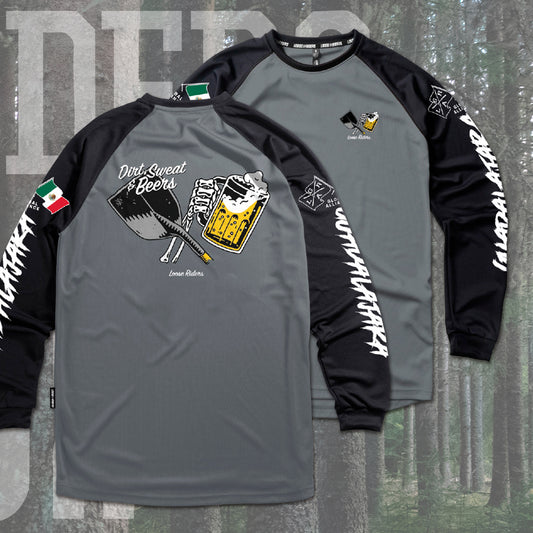 Jersey Loose Riders Edición Especial Chapter Guadalajara Loose Riders Beer Grey
