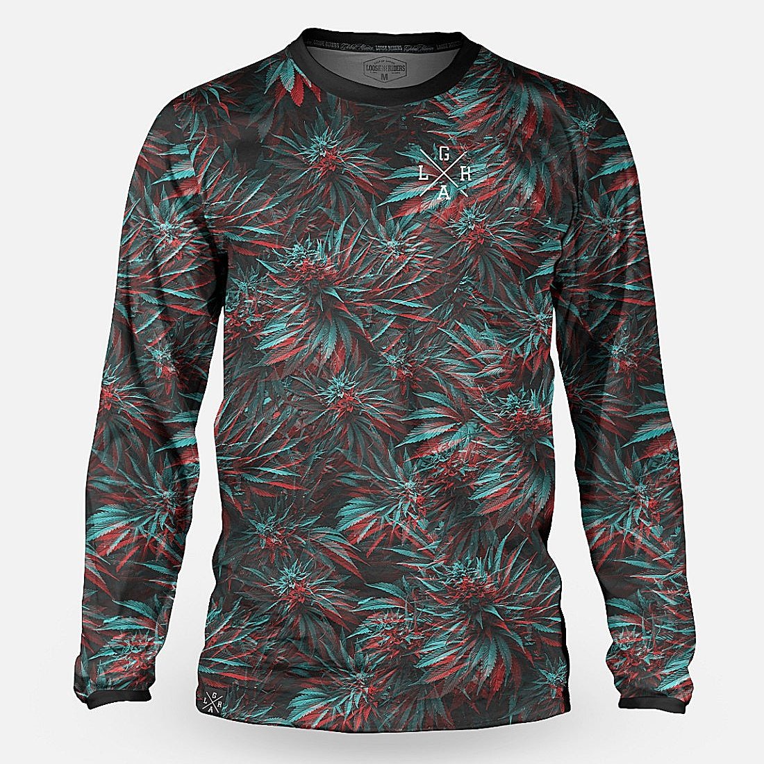 Jersey Loose Riders Manga Larga Purple Haze