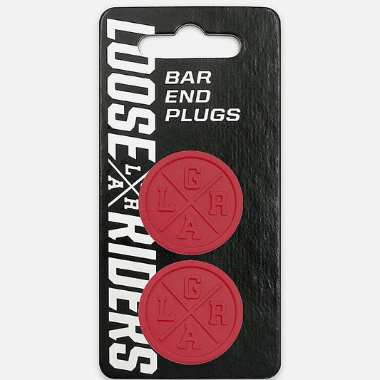 Tapas para manillar Loose Riders Red