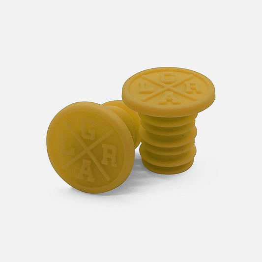 Tapas para manillares Loose Riders Yellow