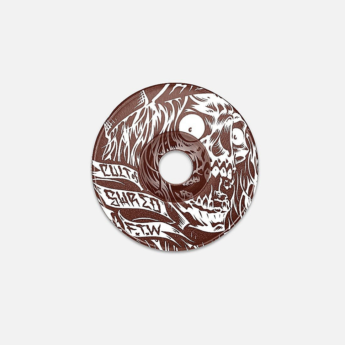 Top Cap Skully Bronze