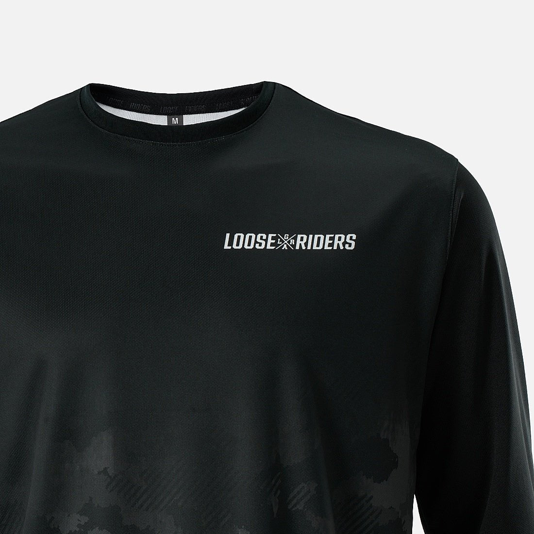 Jersey Loose Riders Manga Larga Dipped Stealth