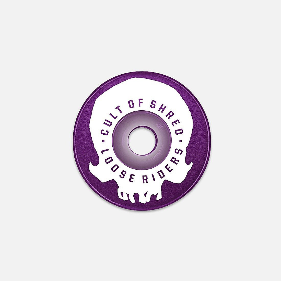 Top Cap Skull Purple