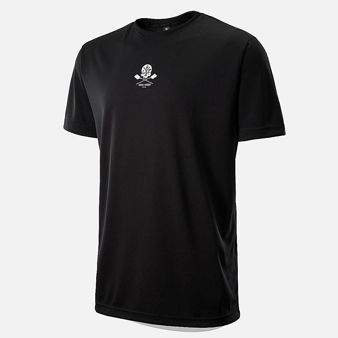 Jersey Loose Riders Manga Corta Skulls Black